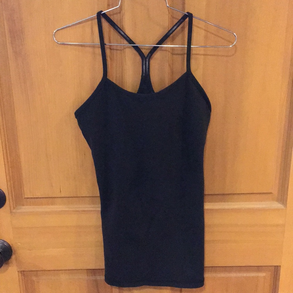 Lululemon Power Y tank 6 Black